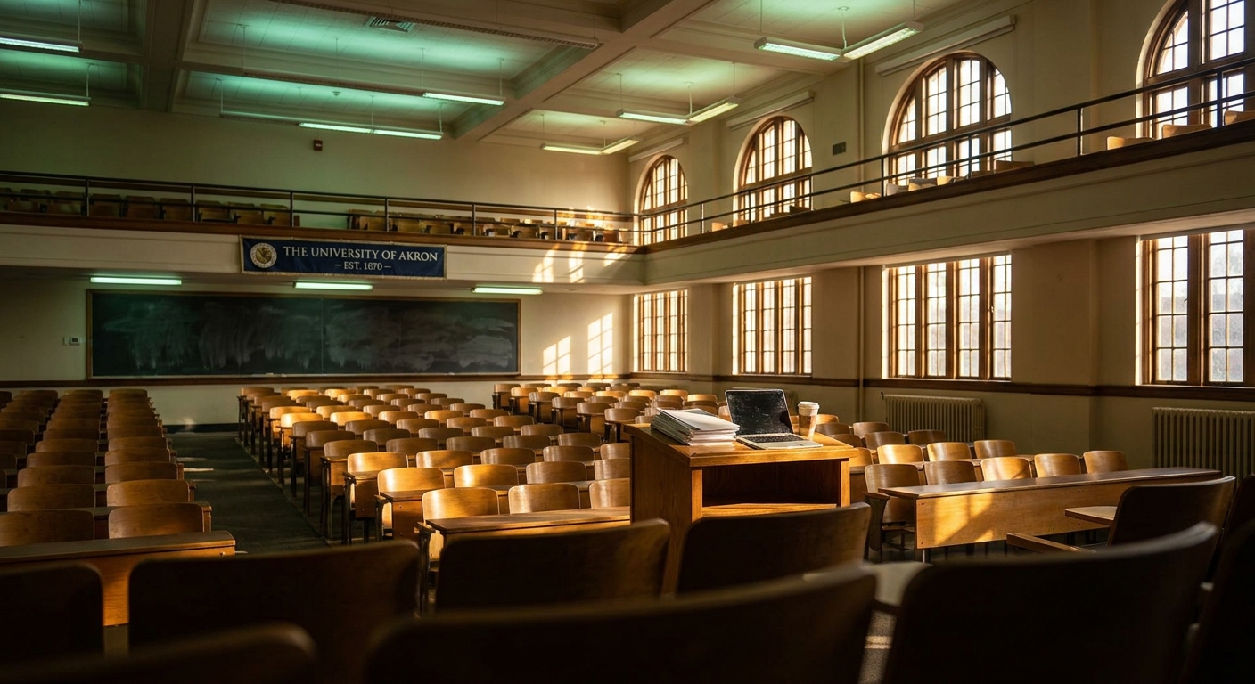 University of Akron Faculty Contract in Limbo as Expired Agreement Extended Day-to-Day